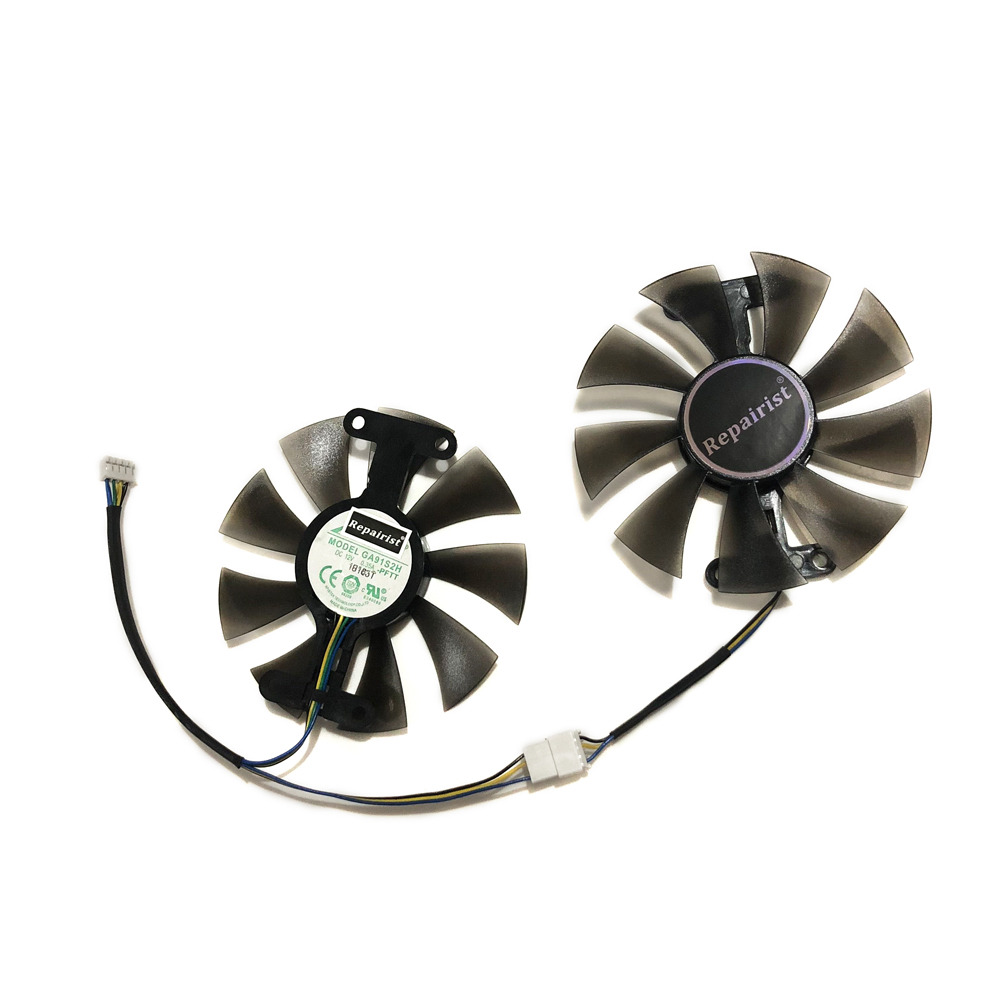 Rx 580 8Gb 2048Sp Gpu - 2 pezzi/set, GA91S2H, ventola per scheda