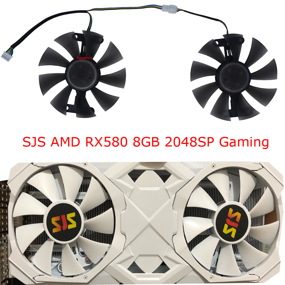 2 pezzi/set, GA91S2H, ventola  - Rx 580 8Gb 2048Sp Gpu recensione e prezzo